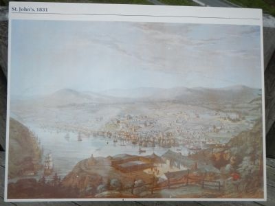 St. John�s, 1831 image. Click for full size.