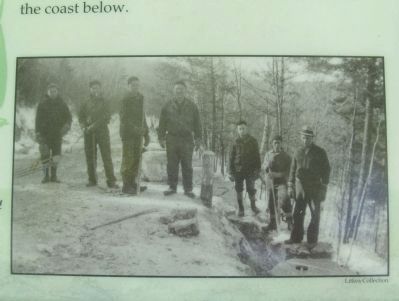 Close-up of Civilian Conservation Corps Photo image. Click for full size.