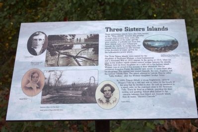 Three Sisters Islands Marker image. Click for full size.