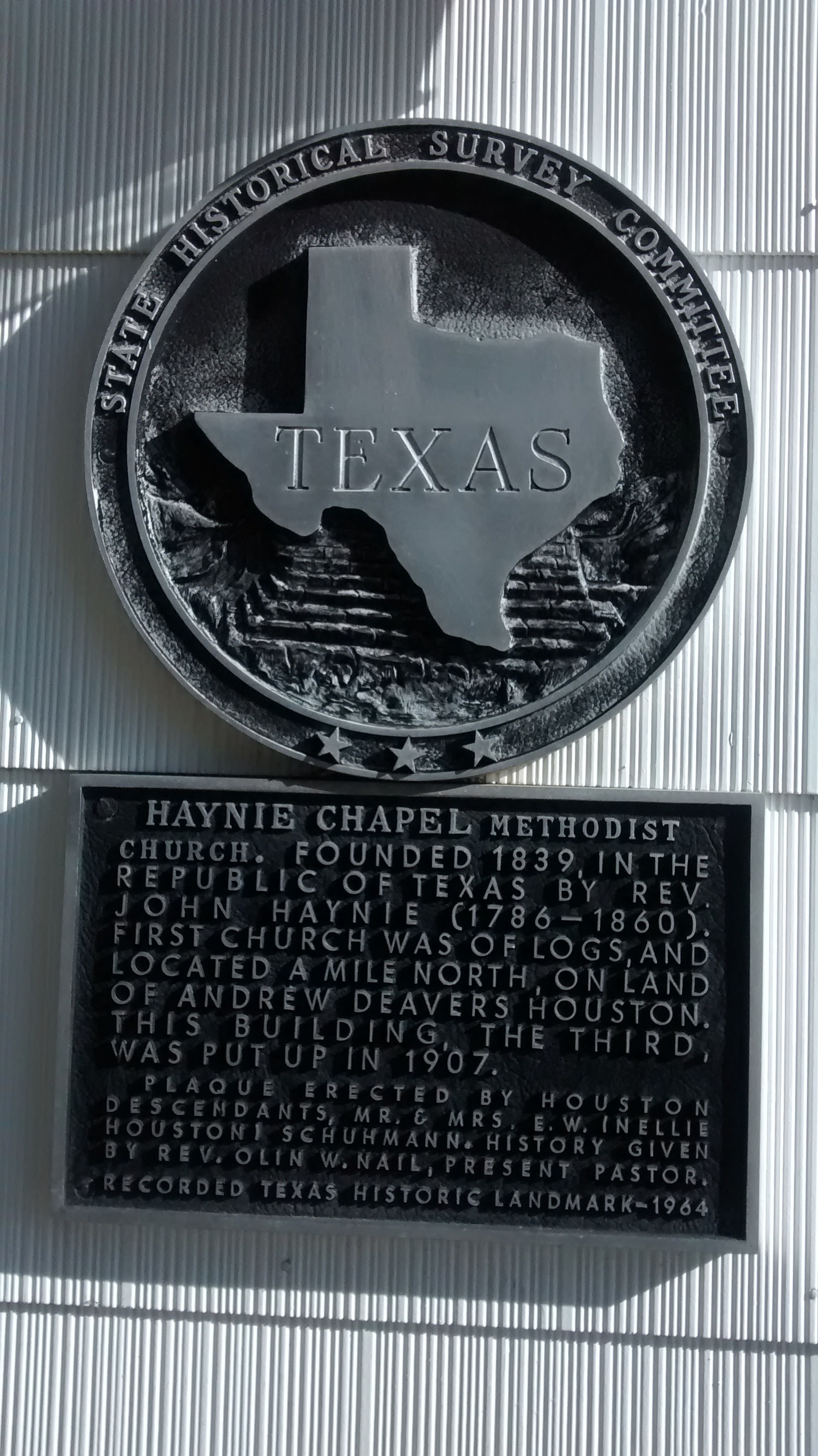 Haynie Chapel Methodist Church Marker