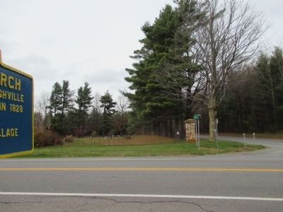 Northward - Cemetery and Chapel Hill Road image. Click for full size.