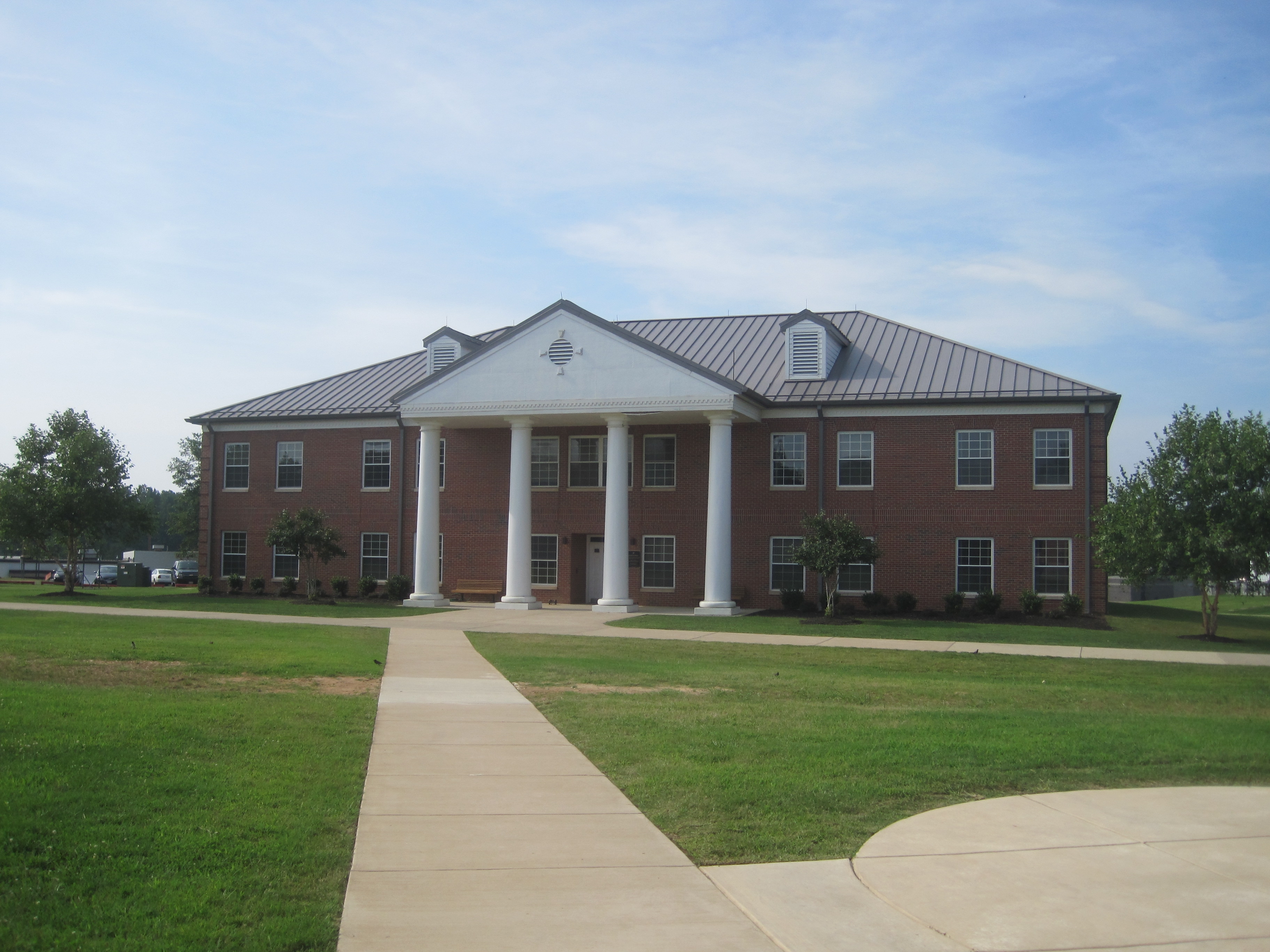 Gonzalez Hall and Marker