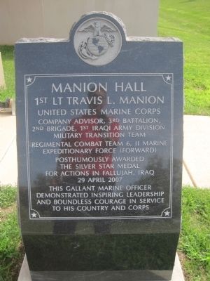 Manion Hall Marker image. Click for full size.