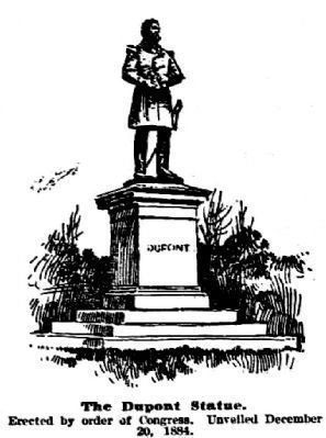 The Dupont Statue. Click for full size. The Dupont Statue image. Click for full size.
