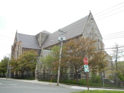 St. John the Baptist Anglican Cathedral Marker image. Click for full size.