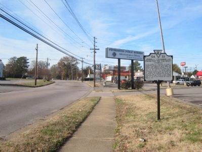 Original location - E South Blvd (facing west). Click for full size. Original location - E South Blvd (facing west) image. Click for full size.