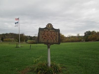 Mary Ingles Marker. Click for full size. Mary Ingles Marker image. Click for full size.