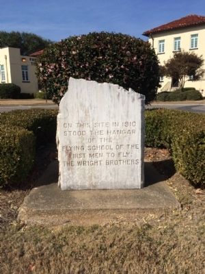 Wright Brothers Flying School Marker image. Click for full size.
