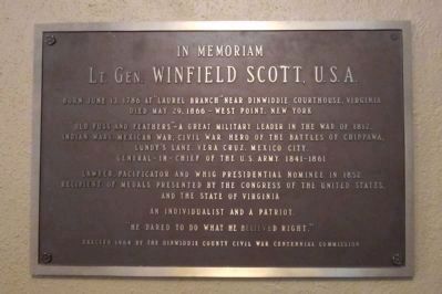 Lt. Gen. Winfield Scott, U.S.A. image. Click for full size.