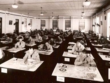 The Air Corps Tactical School (circa 1930's). Click for full size. The Air Corps Tactical School (circa 1930's) image. Click for full size.
