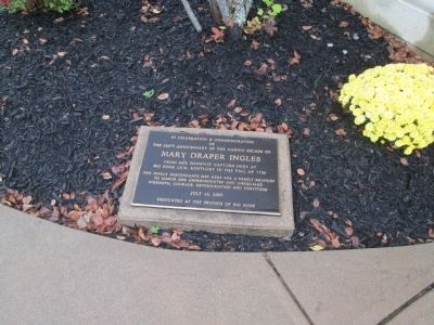 Mary Ingles Marker #2 Marker. Click for full size. Mary Ingles Marker #2 Marker image. Click for full size.