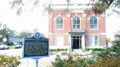 Brookhaven Light Artillery Marker. Click for full size. Brookhaven Light Artillery Marker image. Click for full size.