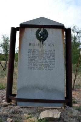 Belle Plain Marker image. Click for full size.