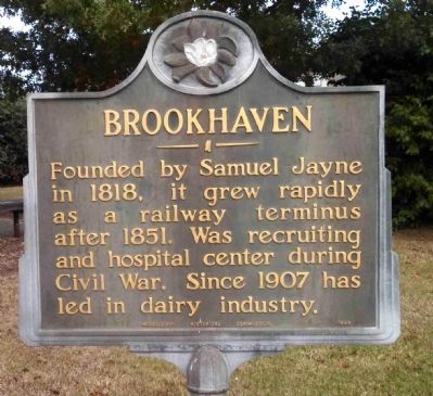 Brookhaven Marker image. Click for full size.