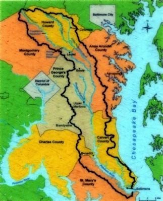 Patuxent River Watershed image. Click for full size.