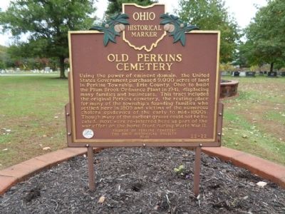 Old Perkins Cemetery Marker image. Click for full size.