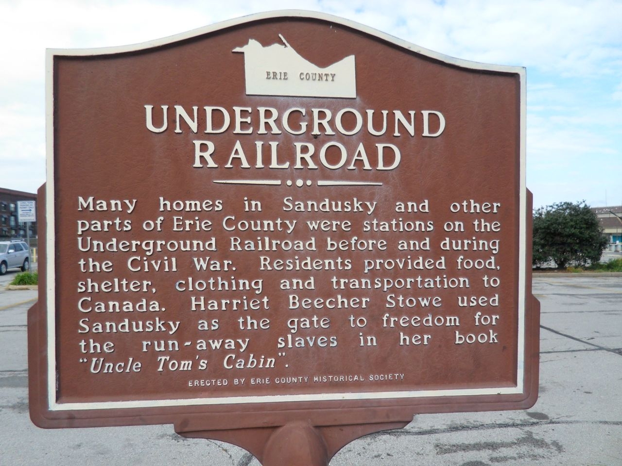 Underground Railroad Marker