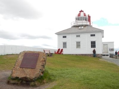 Cape Spear Lighthouse Marker image. Click for full size.