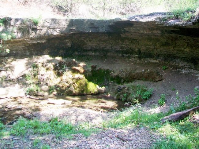 Alcove Spring and Naomi Pike Falls. Click for full size. Alcove Spring and Naomi Pike Falls image. Click for full size.