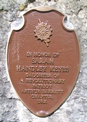 Keyes Monument Marker. Click for full size. Keyes Monument Marker image. Click for full size.