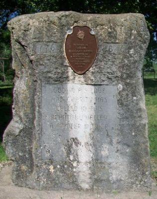 Keyes Monument. Click for full size. Keyes Monument image. Click for full size.