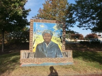 Harriet Tubman Memorial Garden Mural image. Click for full size.