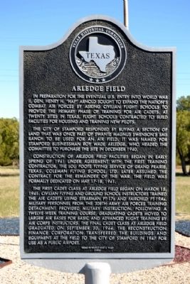 Arledge Field Marker image. Click for full size.