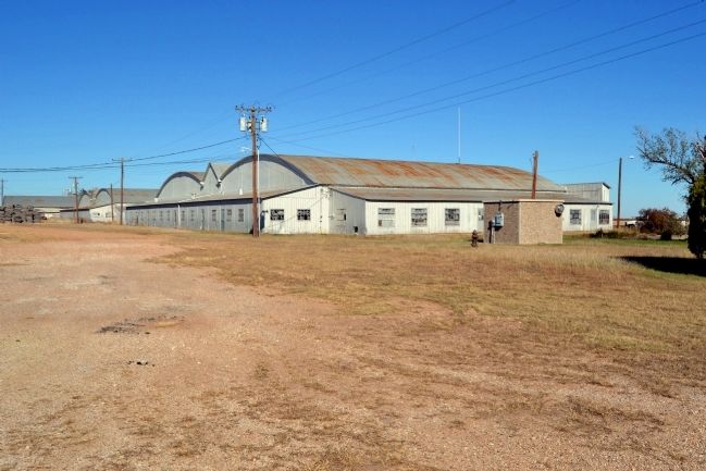 Arledge Field Hangars. Click for full size. Arledge Field Hangars image. Click for full size.