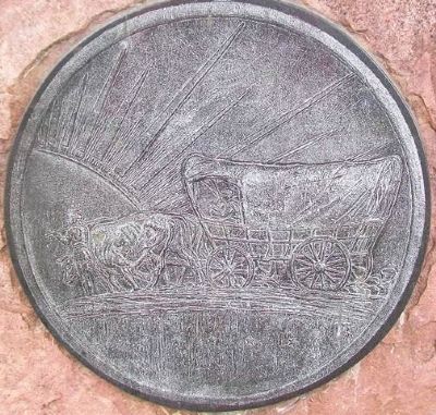 Pikes Peak Trail 1842 Medallion image. Click for full size.