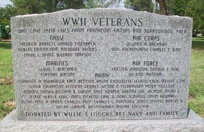 War Memorial. Click for full size. War Memorial image. Click for full size.