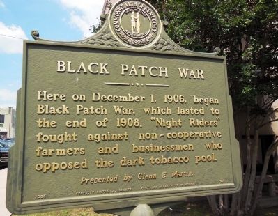 Black Patch War Marker image. Click for full size.