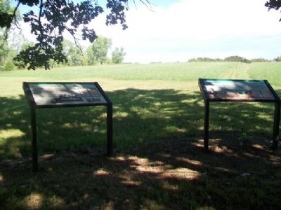 The 1840s American Dream and A Quiet and Restful Place Markers. Click for full size. The 1840s American Dream and A Quiet and Restful Place Markers image. Click for full size.