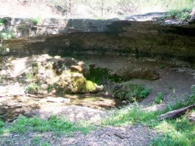 Alcove Spring and Naomi Pike Falls. Click for full size. Alcove Spring and Naomi Pike Falls image. Click for full size.