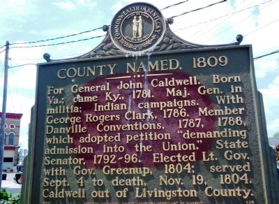 Courthouse Named 1809 Marker image. Click for full size.