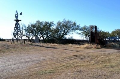 Cattle Pens and Loading Chute<br>of the Chimney Rock Ranch image. Click for full size.