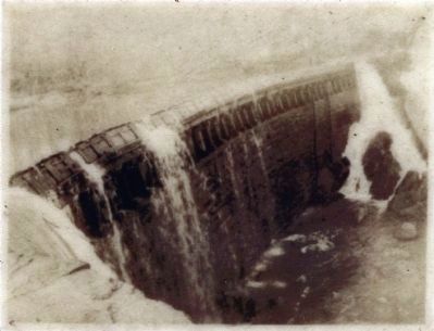 View of Dam in Winter. Click for full size. View of Dam in Winter image. Click for full size.
