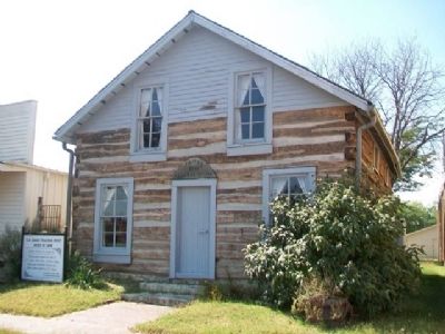 C.N. James Trading Post and Marker image. Click for full size.