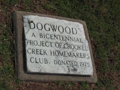 Bicentennial Dogwood Marker image. Click for full size.