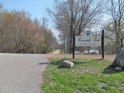 Riverside Park Sign. Click for full size. Riverside Park Sign image. Click for full size.