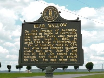 Bear Wallow Marker image. Click for full size.