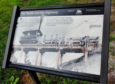 The Trestle and the Highway Marker. Click for full size. The Trestle and the Highway Marker image. Click for full size.