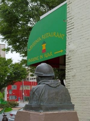 “The Mayor of Silver Spring”<br>at the Abyssinia Restaurant image. Click for full size.
