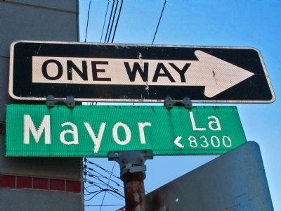 Mayor Lane image. Click for full size.