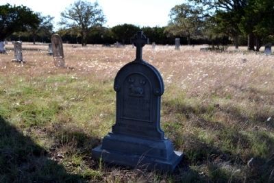 Grave Marker of Mary Louisa Hale image. Click for full size.