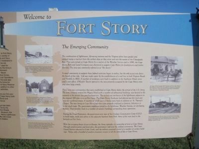 Fort Story Marker image. Click for full size.