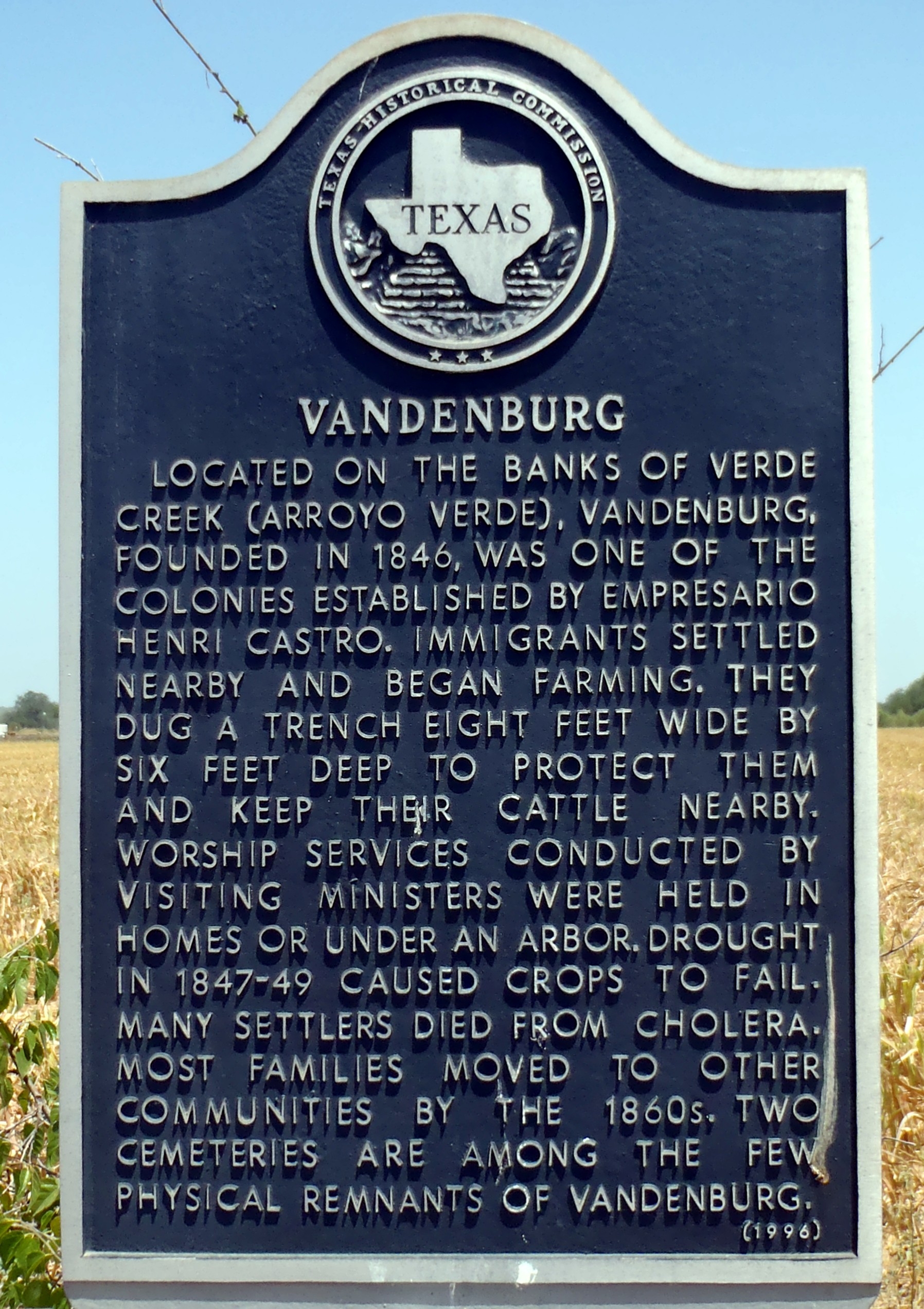 Vandenburg Marker
