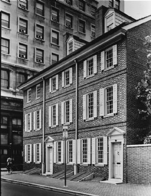 <i>GENERAL VIEW - Dilworth-Todd-Moylan House, 343 Walnut Street, Philadelphia�</i> image. Click for full size.