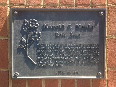Harold J. Neale Marker. Click for full size. Harold J. Neale Marker image. Click for full size.