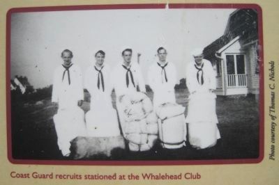 Picture from The Whalehead Club Marker image. Click for full size.