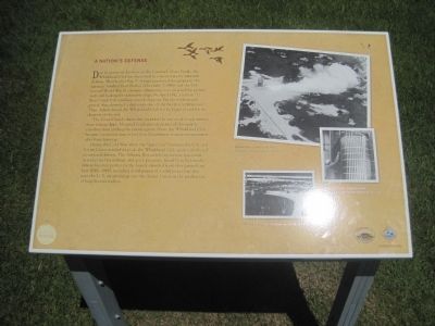 A Nation's Defense Marker image. Click for full size.